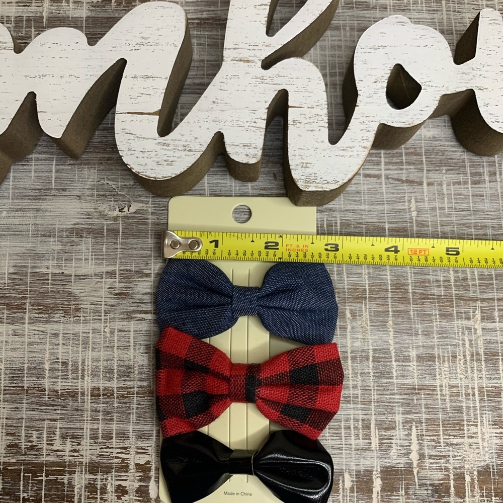 Girls Holiday Bow Bundle Pack - Picture 3 of 3